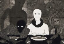 ‘Mito y desobediencia’: siete piezas de la cubana Belkis Ayón en el Museo de Arte Latinoamericano de Buenos Aires 'La cena' (1993, detalle); Belkis Ayón