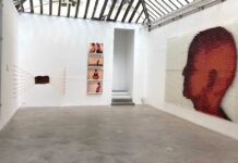 Convocan a una nueva residencia artística en París dirigida a creadores latinoamericanos y caribeños Vista general de la exposición ‘Nobody Is an Island’; Mabel Poblet. Fundación Brownstone, París