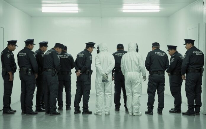 Perfomance ‘The Hollow Men’; Polo Farrera