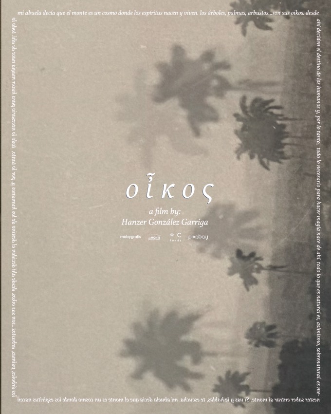Cartel de 'Oikos' (2026, 10′); Hanzer González Garriga