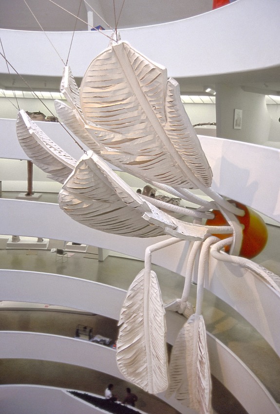 'Soft Shuttlecock' (1995); Claes Oldenburg y Coosje van Bruggen